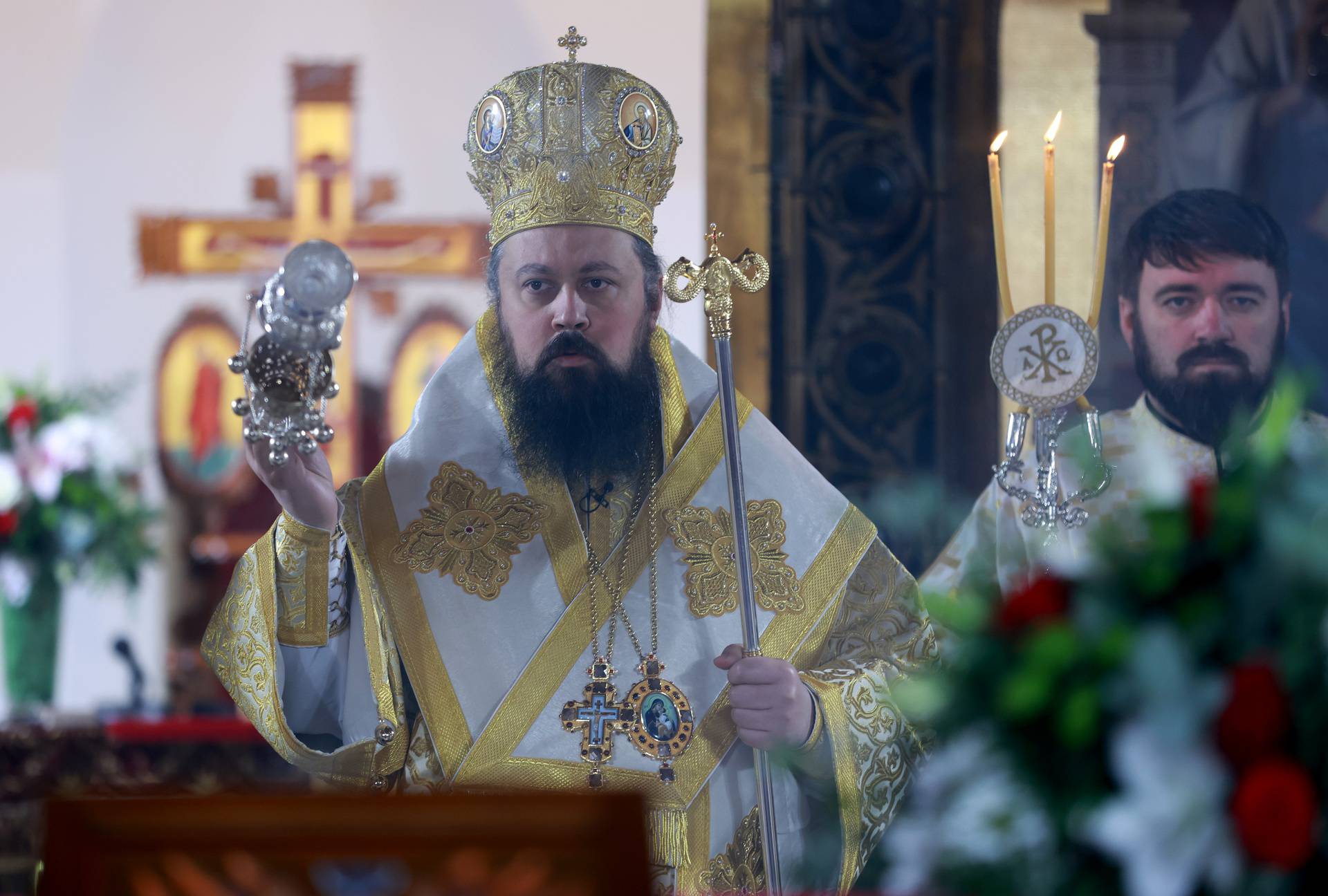 Zagreb: Božićna liturgija u Sabornoj crkvi Preobraženja Gospodnjeg