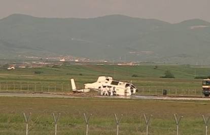 Helikopter Eulexa srušio se na zračnu luku, jedan ozlijeđen