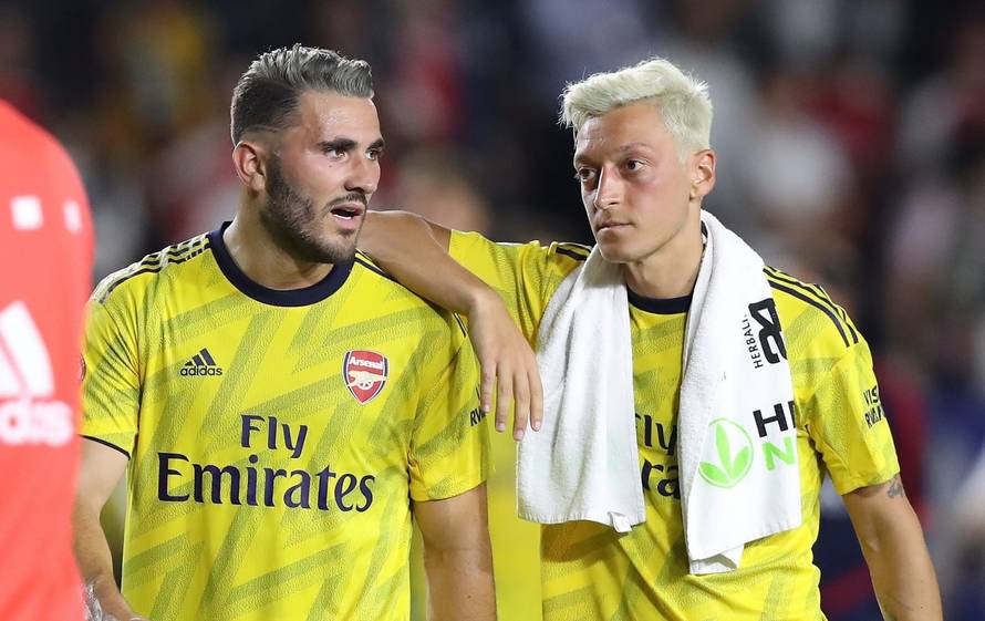 firo: 17.07.2019 Football, Football: 1. Bundesliga, Audi Summer Tour USA Arsenal FC, Test match, Test, Friendly Match, Preparatory Match versus FC Bayern Munich