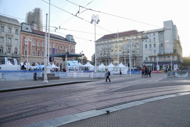 Zbog Zagrebačkog maratona zatvorene ulice u centru Zagrebab