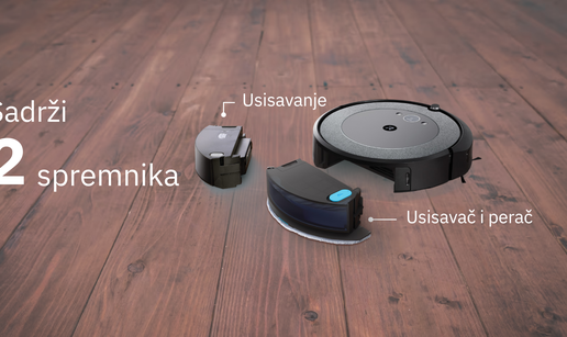 iRobot predstavlja novu seriju Roomba 2u1 robotskih usisavača i perača podova