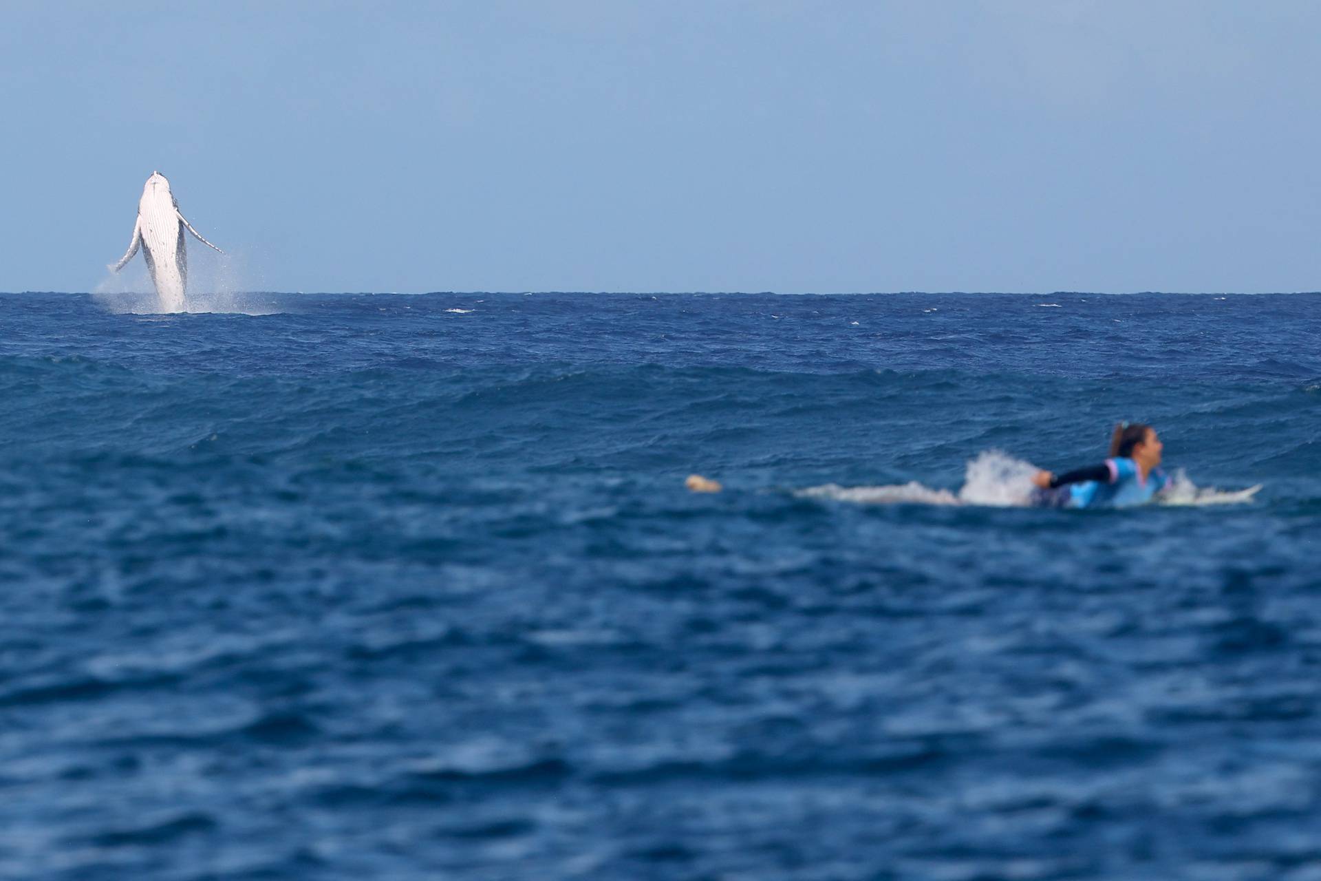 Surfing - Women's Semifinals - Heat 2