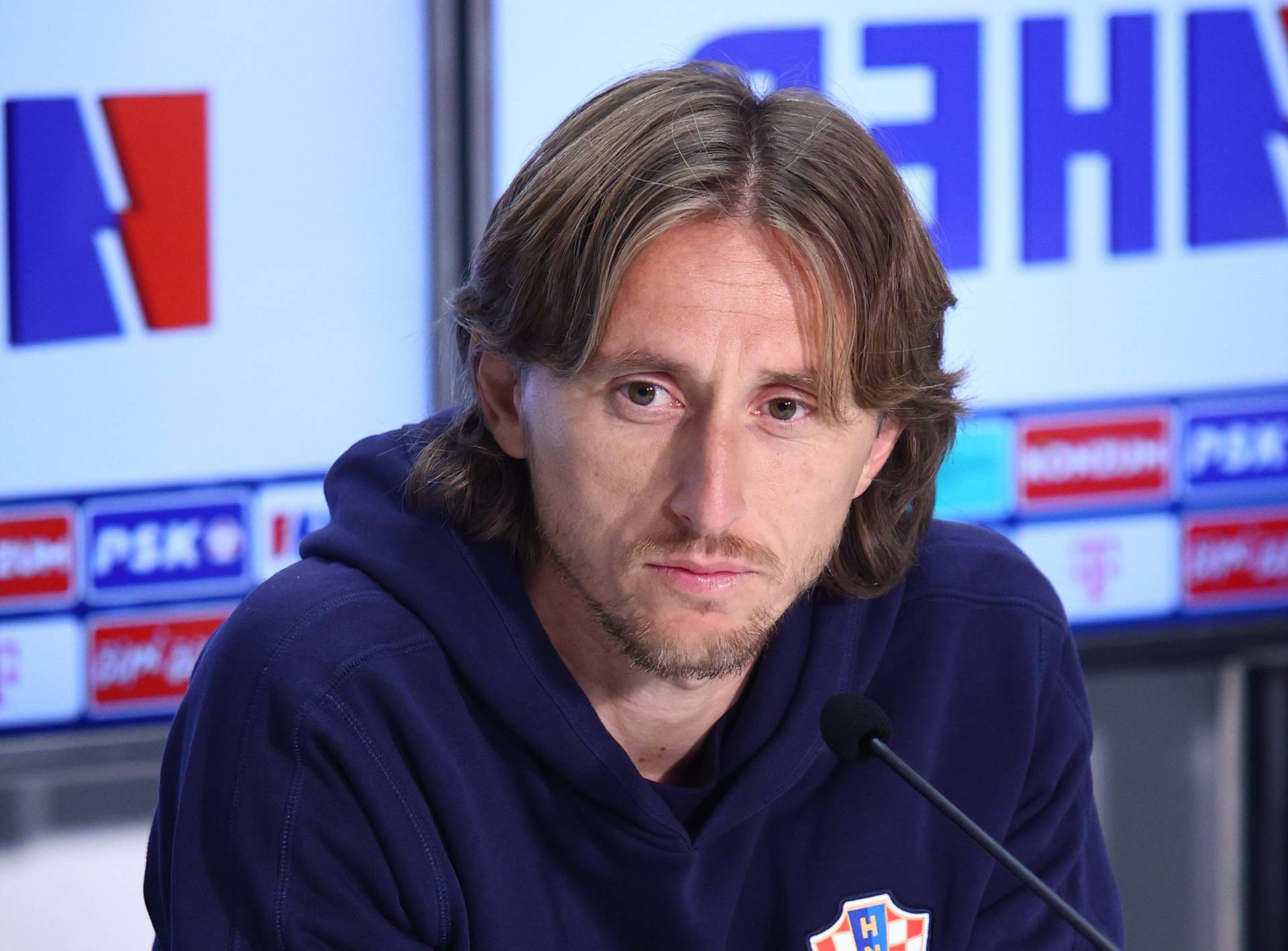 Split: Luka Modrić i Zlatko Dalić na konferenciji za medije uoči utakmice s Walesom