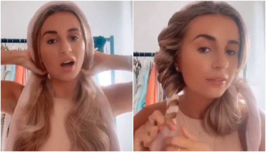 Napravite savršene kovrče uz pomoć pojasa kućnog ogrtača