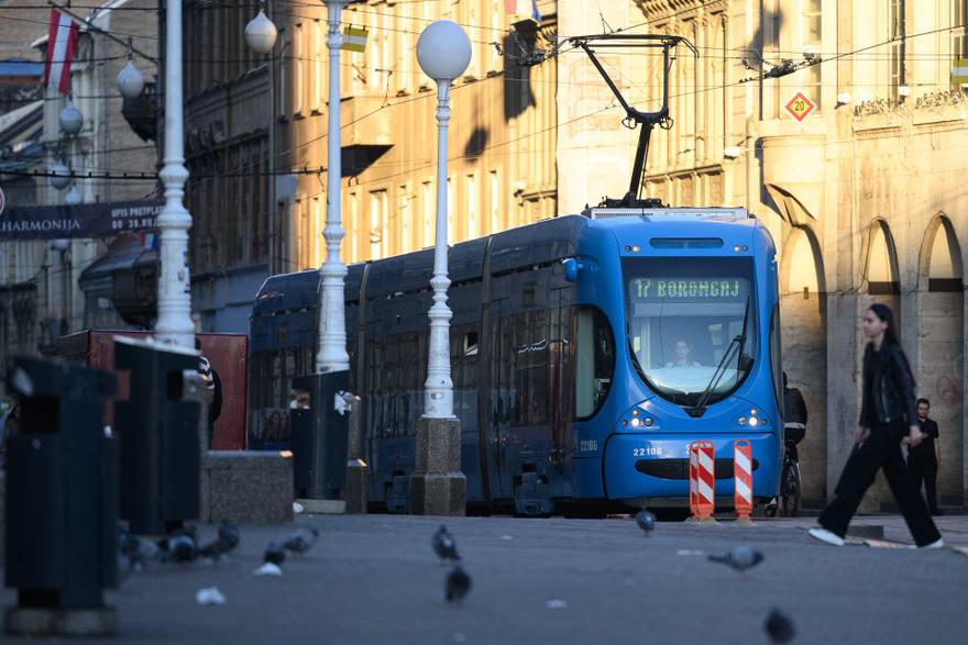 Zagreb: Centar grada na drugi dan &scaron;trajka u Zagreba&ccaron;kom holdingu