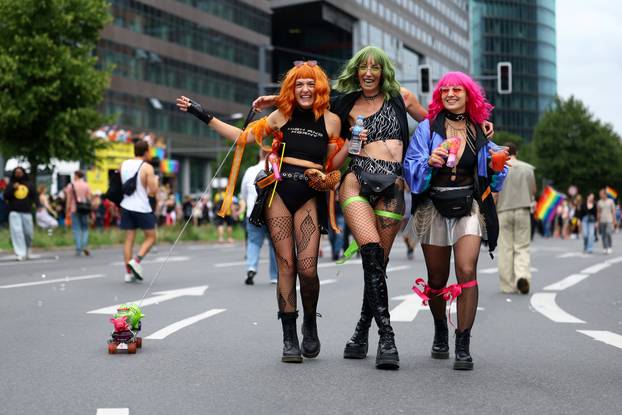 Christopher Street Day LGBTQ+ Pride march, in Berlin