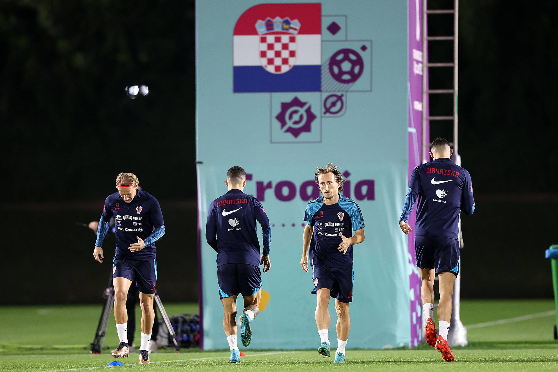 KATAR 2022 -  Hrvatska nogometna reprezentacija odradila trening