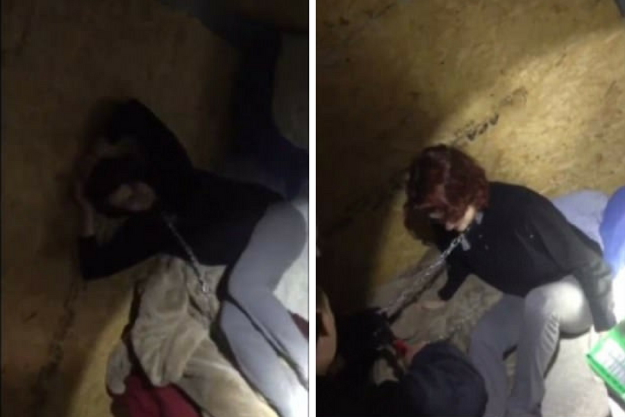 Potresan video: Ženu zatekli u lancima, oteo ju serijski ubojica