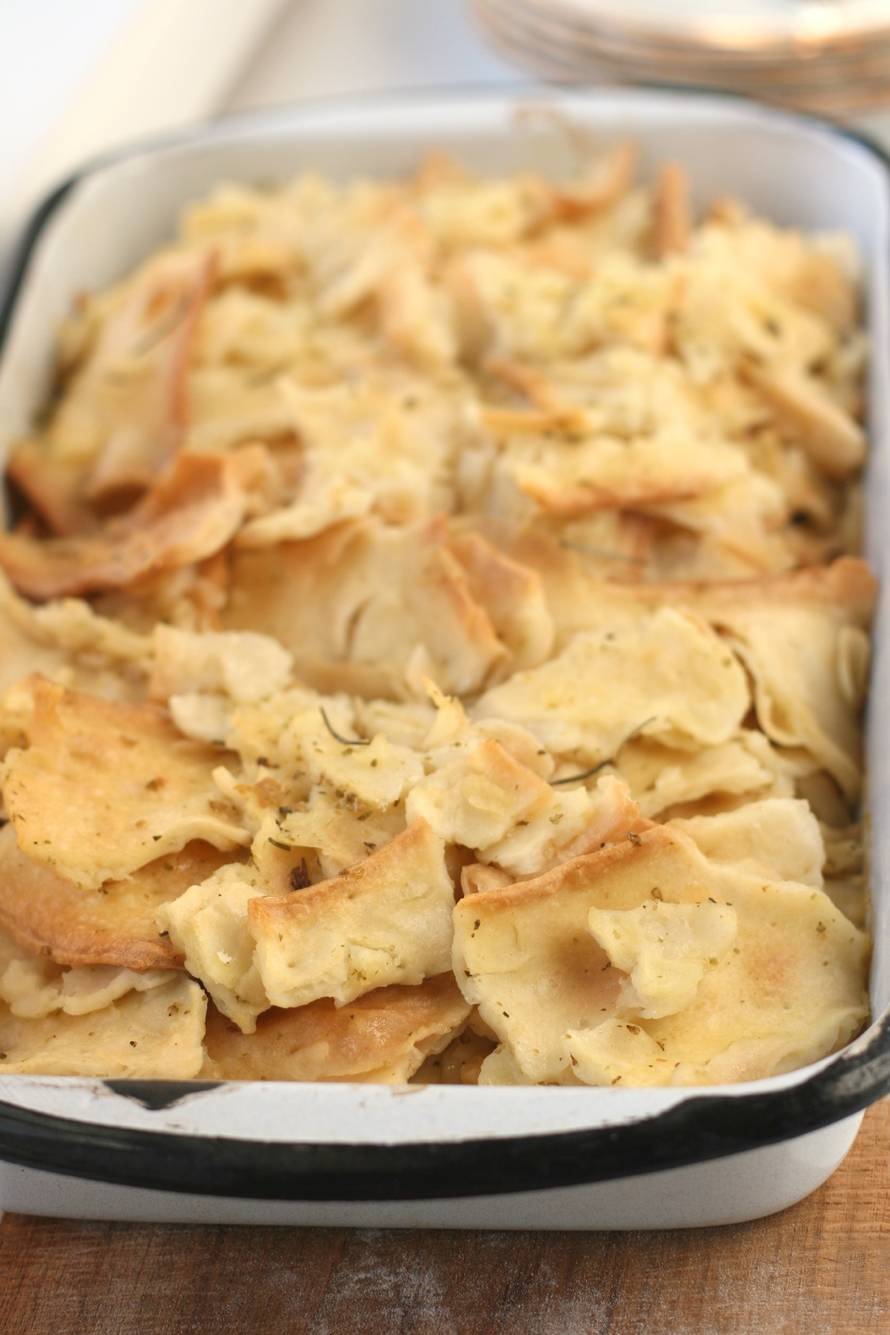 Mlinci,,A,Traditional,Dish,In,Croatian,And,Slovenian,Cuisine,In