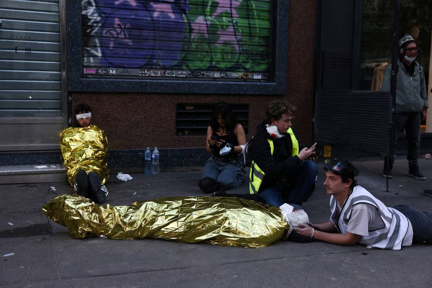 Nationwide protests in France against the cost of living