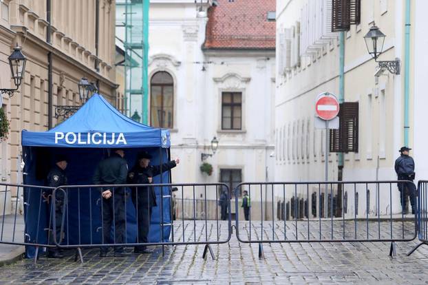 Zagreb: Nakon pokušaja ubojstva policajca pristup Markovom trgu je ograničen