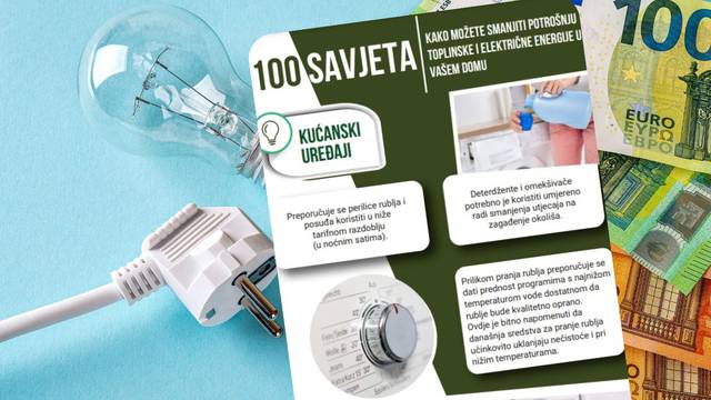 Pročitajte brošuru '100 savjeta za uštedu energije u kućanstvu': Evo koliko uređaji stvarno troše