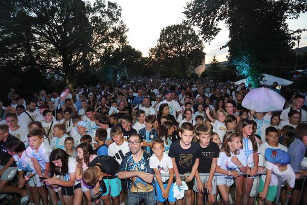 Rijeka: Predstavljanje novih dresova nogometaša Rijeke