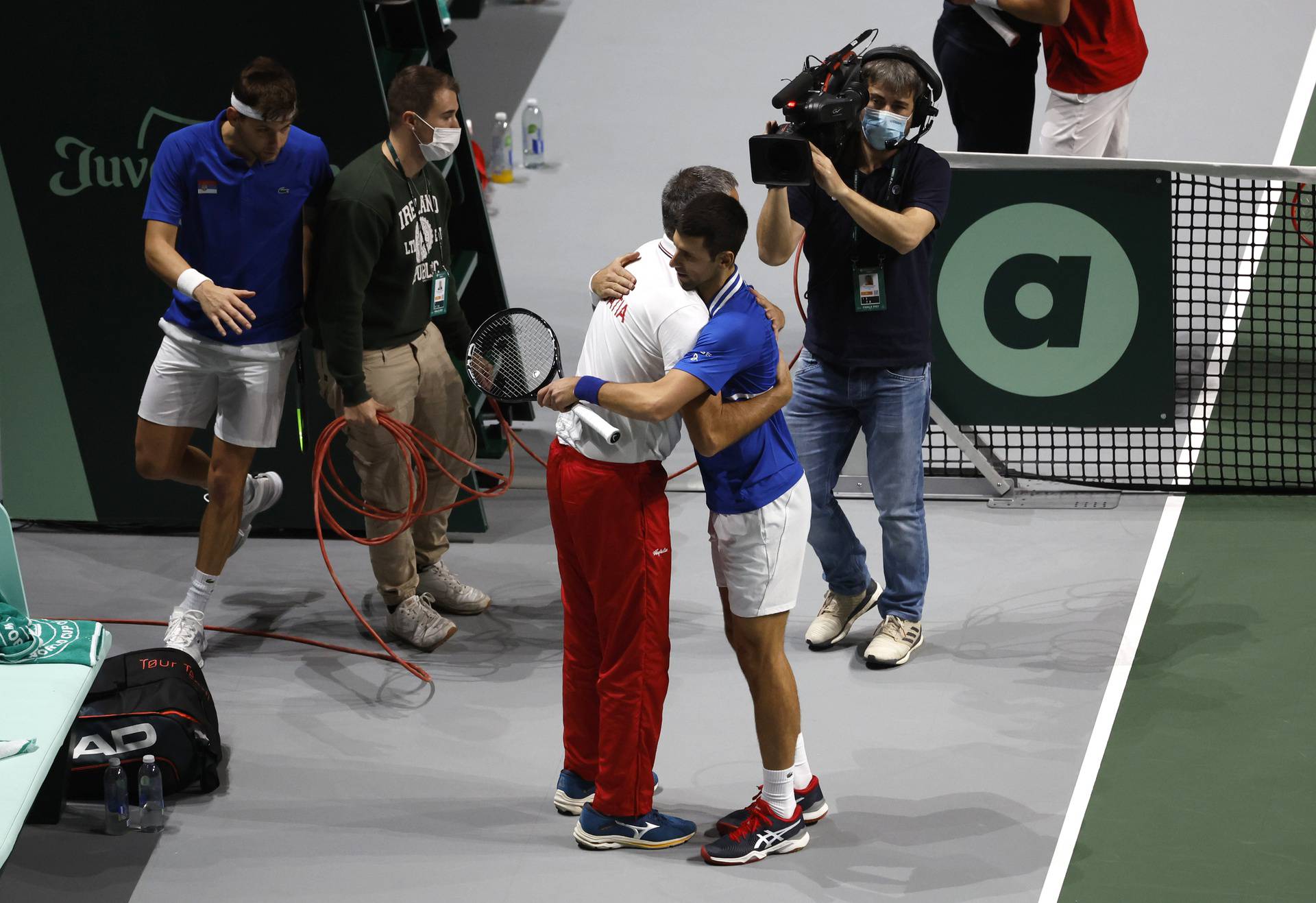 Davis Cup Semi-Finals - Serbia v Croatia