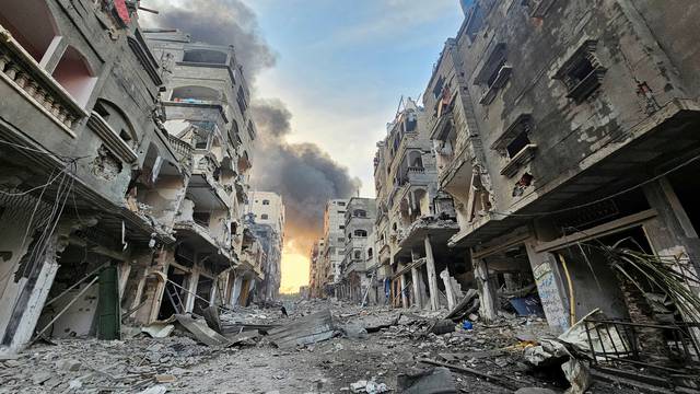 FILE PHOTO: Aftermath of Israeli strikes in Gaza