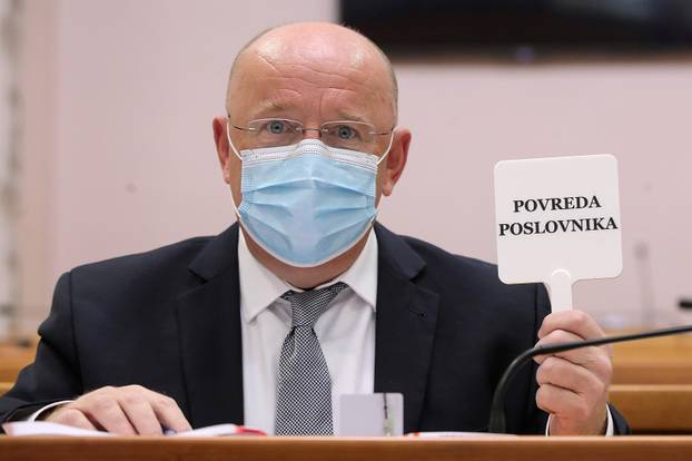 Zagreb: 6. sjednica Hrvatskog sabora