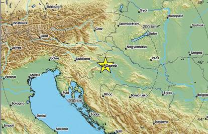 Zatreslo Austriju pa Hrvatsku i Sloveniju: Tutnjalo je u Zagrebu i baš je jako  udarilo iza podne!