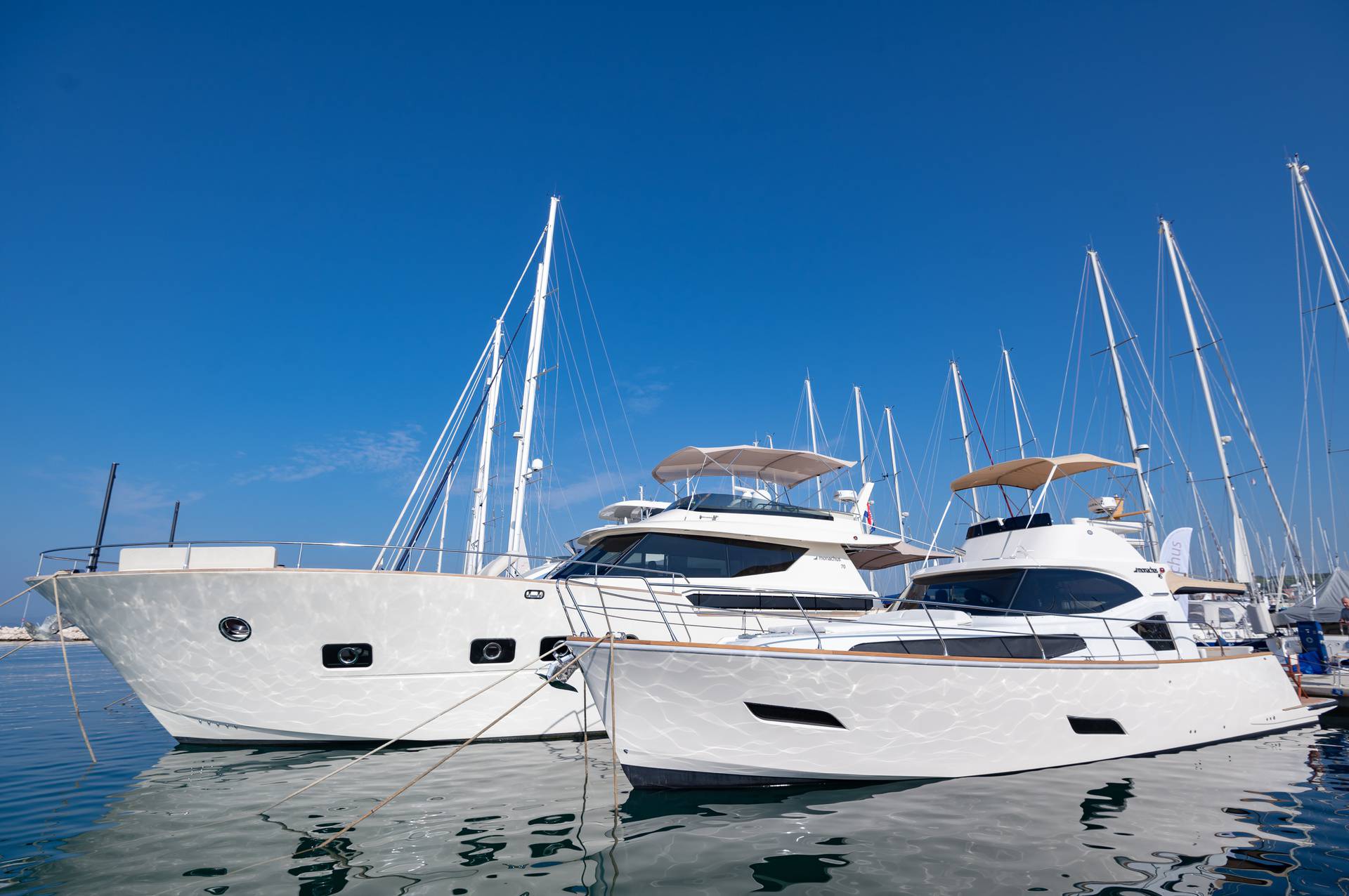 Najveća jahta hrvatske proizvodnje, Panta Rei, izložena na Biograd Boat Showu