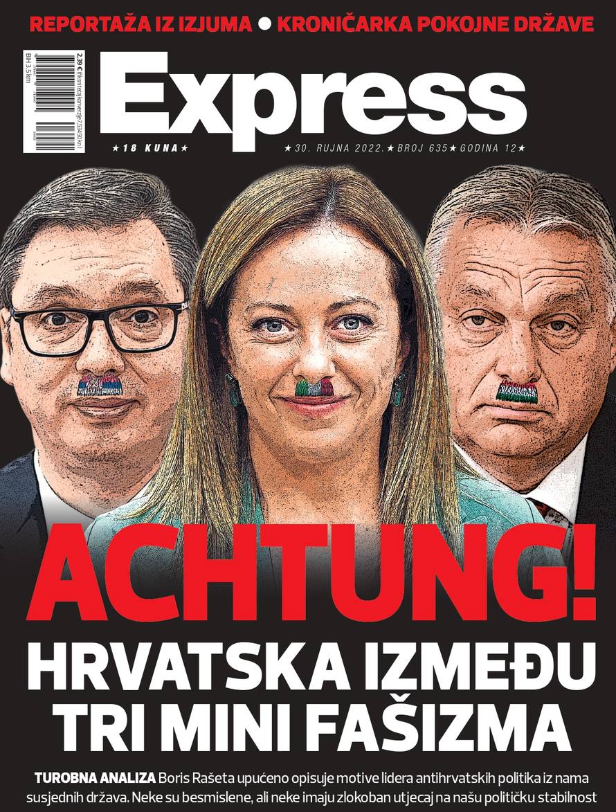 Pardon, Herr Vučić, bilo je namjerno: Brnabić podijelila naslovnicu našeg Expressa