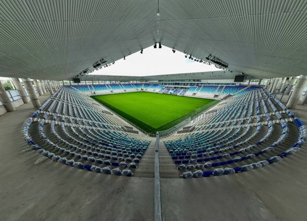 Pogledajte kako iznutra izgleda novi stadion Osijeka! Počelo je uređivanje svlačionica, ureda...