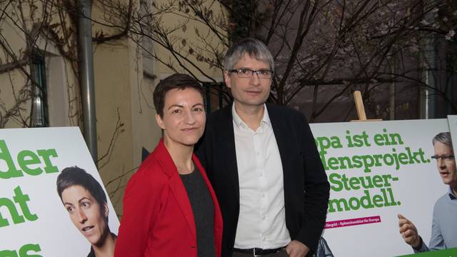 Greens present their campaign for the European elections