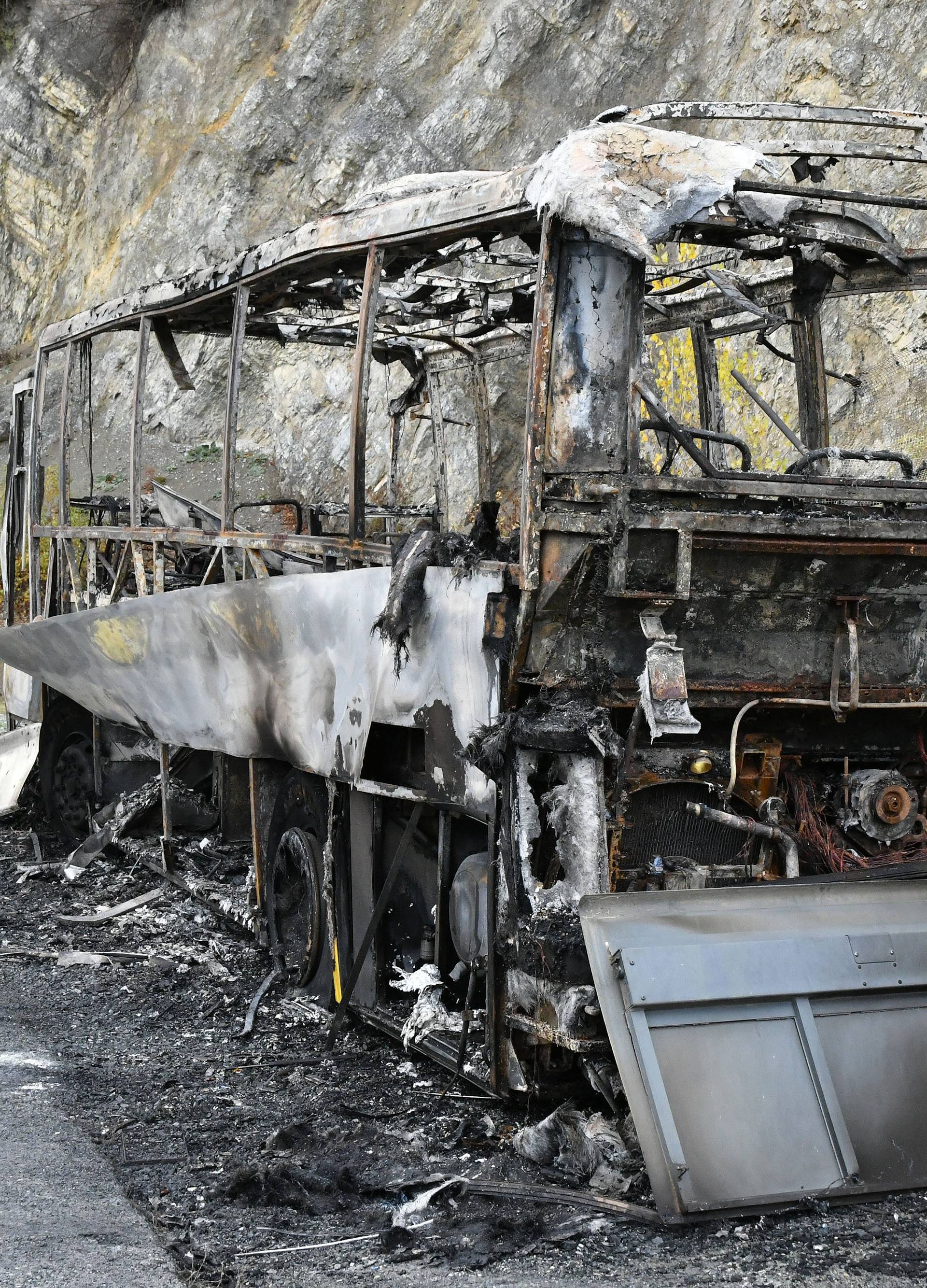 Zapalio se bus pun djece blizu Požege: 'Bili su jako uplašeni'