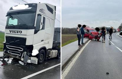 Sudar kamiona i auta u Zlatar Bistrici, jedan čovjek je poginuo