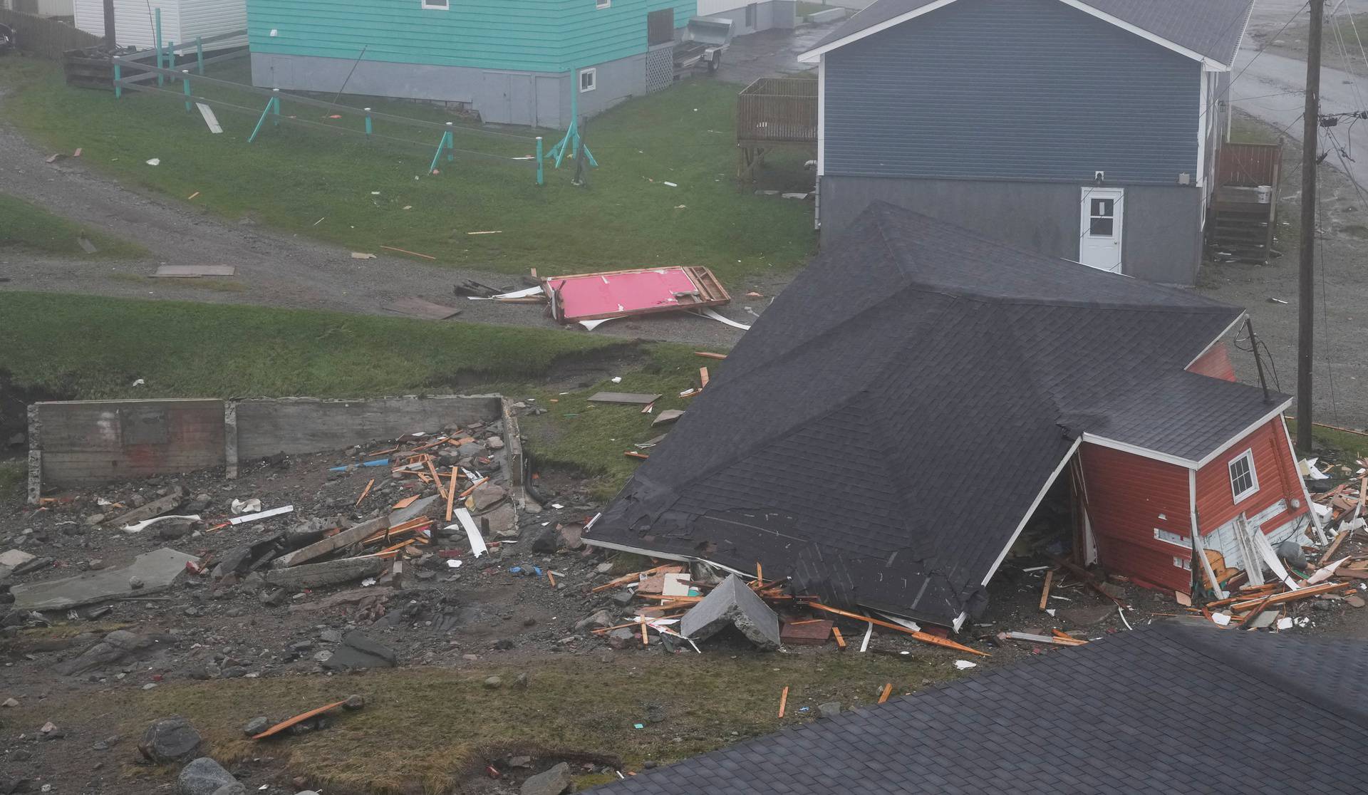 The aftermath of Hurricane Fiona in Newfoundland