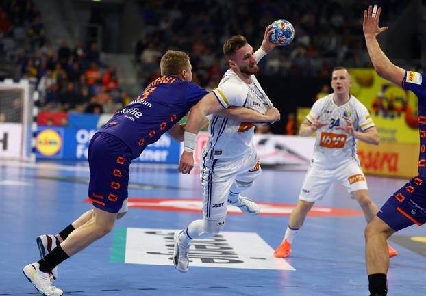 EHF 2024 Men's European Handball Championship - Preliminary Round - Group E - Bosnia and Herzegovina v Netherlands