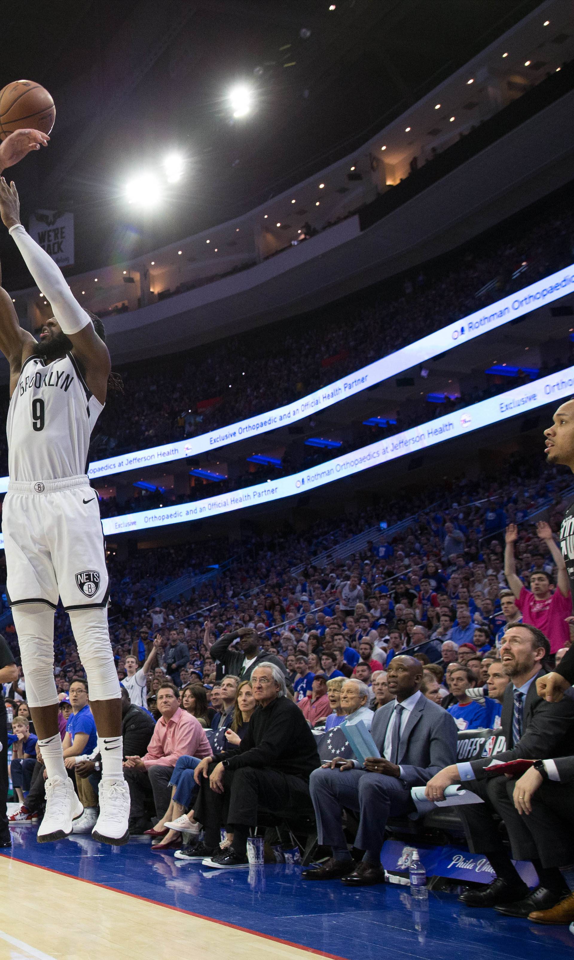 NBA: Playoffs-Brooklyn Nets at Philadelphia 76ers