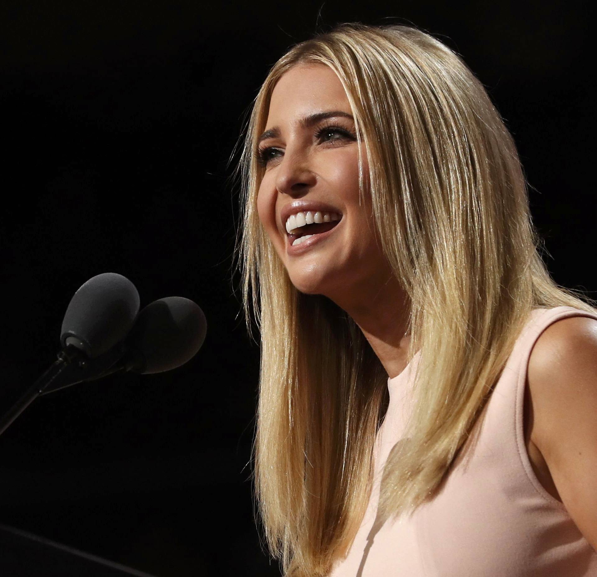 Ivanka Trump, daughter of Republican U.S. presidential nominee Donald Trump, speaks during the final session at the Republican National Convention in Cleveland