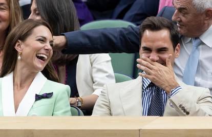 Kate Middleton kraj Federera nije skidala osmijeh s lica: Zbog njega je prekršila i protokol...
