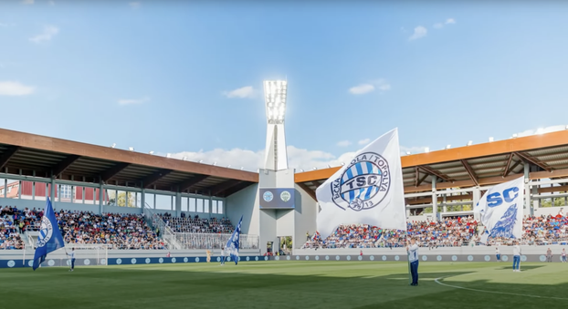 FOTO Ovo je stadion na kojemu danas igra Dinamo. Moderno zdanje u Srbiji izgradili Mađari