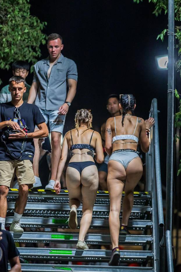 Split: Atmosfera druge večeri Ultra Europe Festivala
