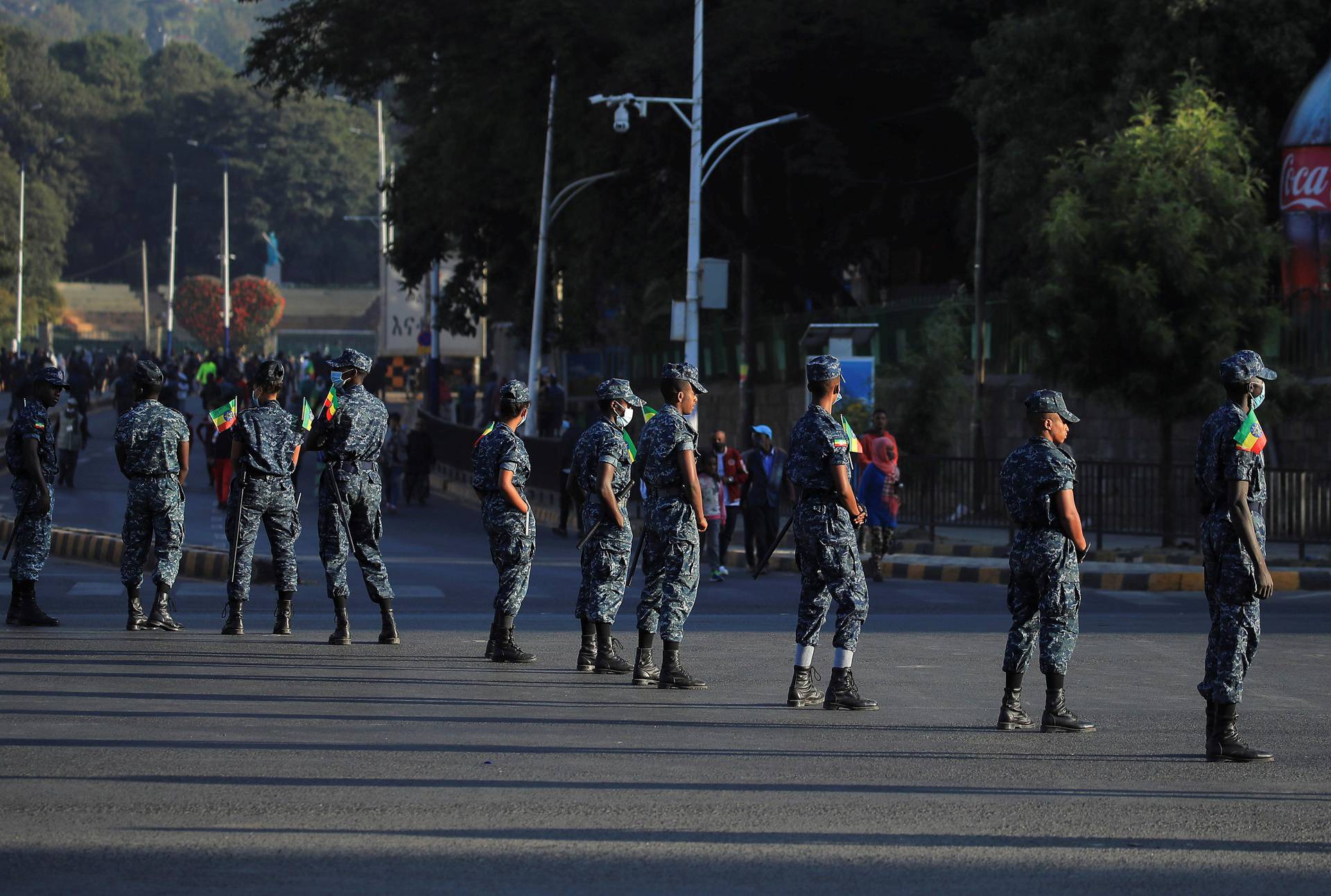 Ethiopian PM's backers hold a rally in support of national army in Addis Ababa