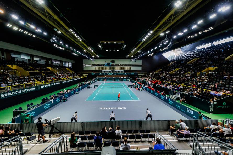 Split: Skupina D Davis Cupa, Hrvatska - SAD, Dino Prizmić - Mackenzie McDonald