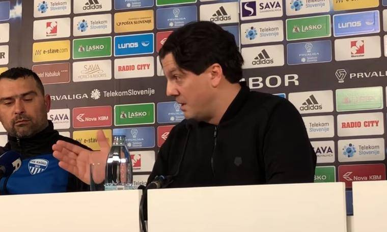 Maribor suspendirao Zahoviča, on se odbio ispričati novinaru