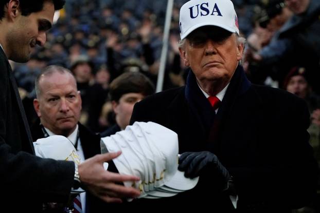 U.S. President Trump attends Army-Navy game in Baltimore