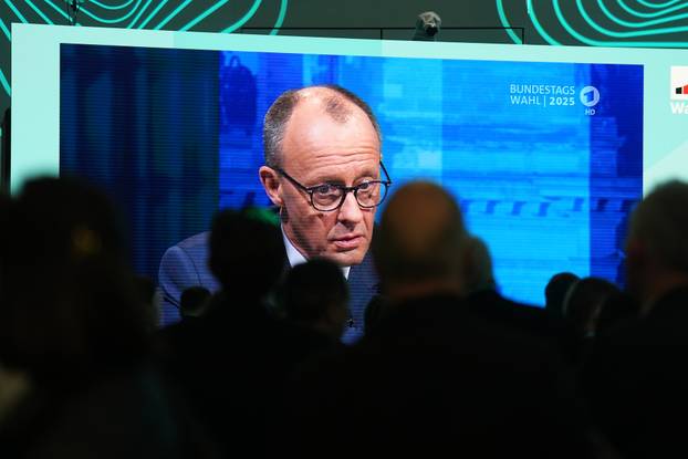 Bundestag election - CDU election party