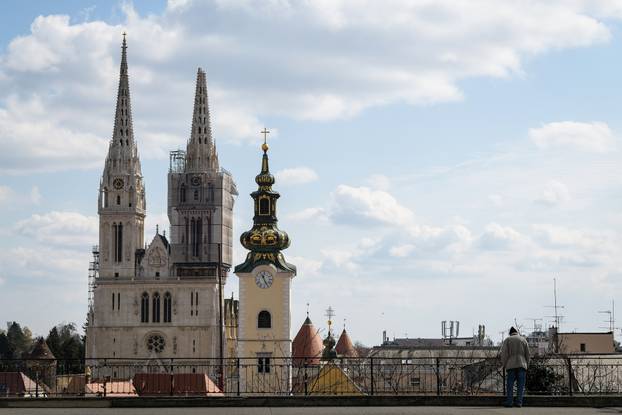 Vizure zagrebačke katedrale nakon potresa