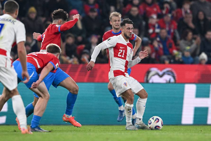 Susret Češke i Hrvatske u kvalifikacijama za FIFA Svjetsko prvenstvo