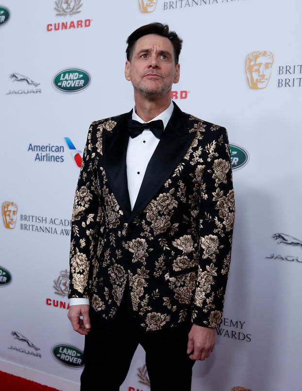 2018 British Academy Britannia Awards - Arrivals - Jim Carrey