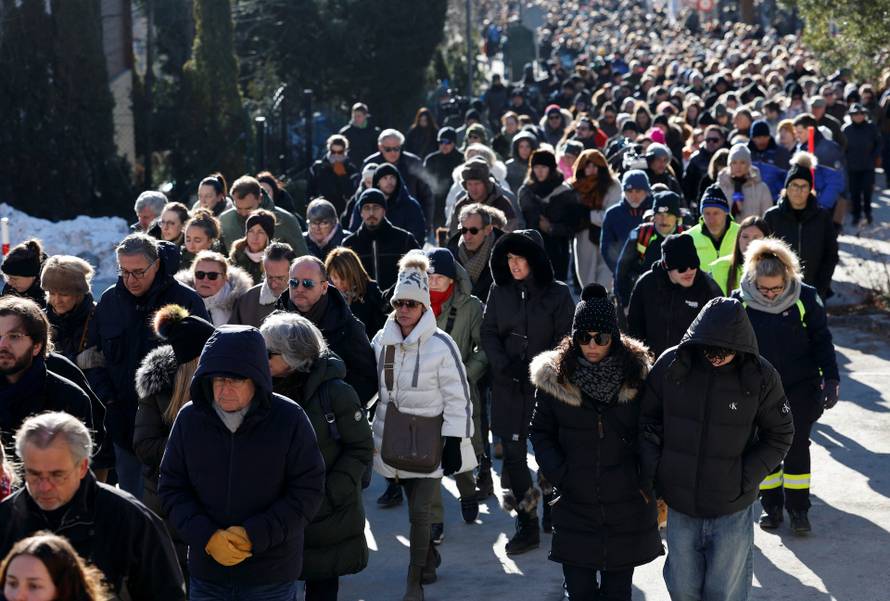 Aftermath of New Year's Eve party fire and explosion at Crans-Montana's "Le Constellation" bar