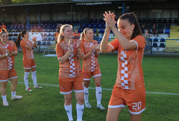Nogometašice Agrama prvi put u povijesti osvojile naslov prvakinja Hrvatske