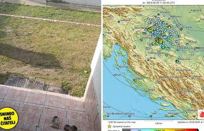Potres kod Siska: 'Već oštećena kuća nam se nagnula za 10 cm'