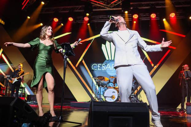 Zagreb: Cesarica gala party u Laubi na kojoj su dodijeljene glazbene nagrade Cesarica