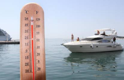 Pakleno: U Kninu u hladu 41, u Splitu na suncu 49 stupnjeva