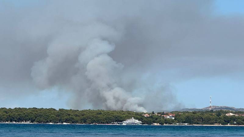 Novi požar pri Vranskem jezeru: Domnevni podtaknjen požar ni povezan s prejšnjima