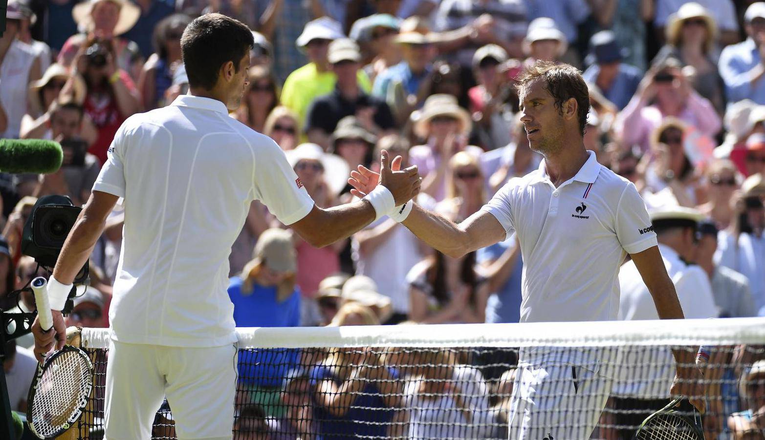 Wimbledon - Semi-Final - Djokovic Vs Gasquet - London