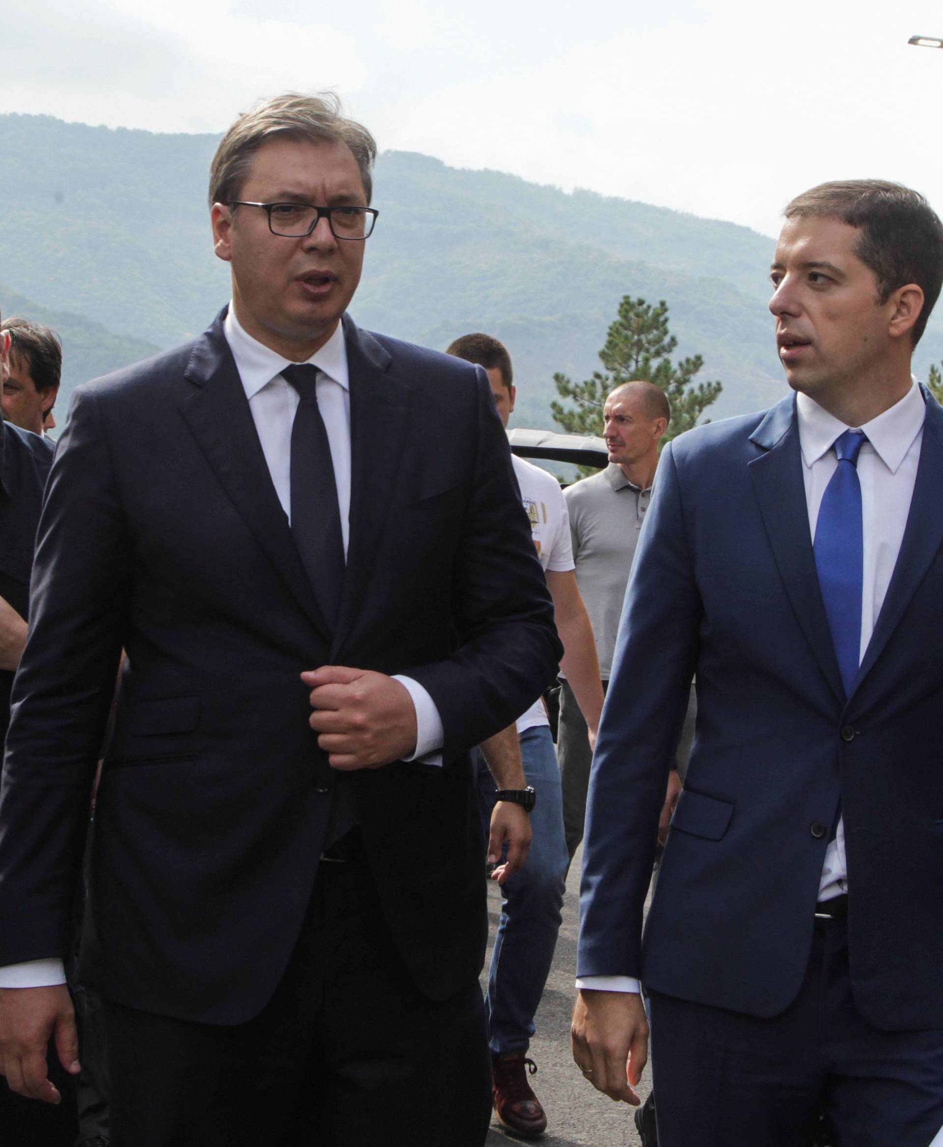 Serbian President Aleksandar Vucic visits Kosovo